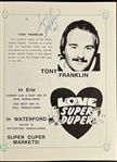 1980 Sports Dinner Program Signed by Ted Williams, Dan Marino and Others (10 Signatures) (Beckett Authentic)