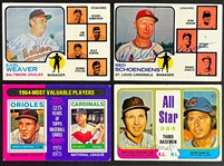1960-80 Topps Signed Baseball Card Collection (109)