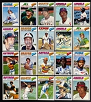 1977 Topps Signed Baseball Card Collection (87)