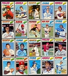 1977 Topps Signed Baseball Card Collection (87)