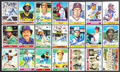 1979 Topps Signed Baseball Card Collection (62)