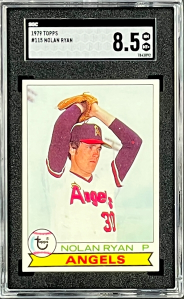 1979 Topps #115 Nolan Ryan - SGC NM-MT+ 8.5