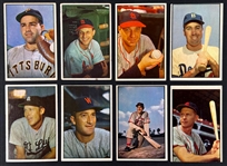 1953 Bowman Color Baseball Collection (57 Diff.) Incl. Musial, Slaughter, Schoendienst, Snider and Others