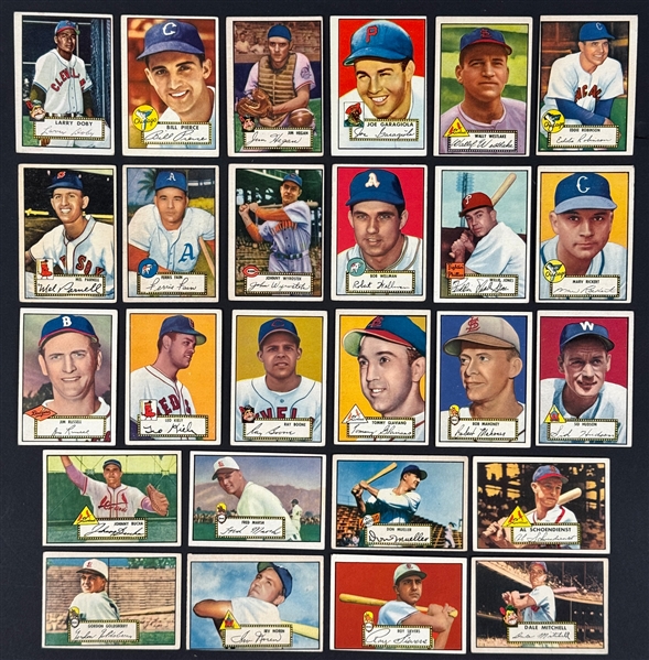 1952 Topps Baseball Low Numbers Partial Set (182/310)