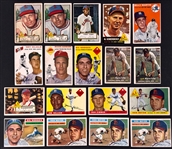 1952-59 Topps Baseball Collection (1029) with Duplication and Tons of Hall of Famers