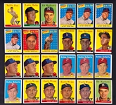 1952-59 Topps Baseball Collection (1029) with Duplication and Tons of Hall of Famers