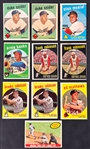 1952-59 Topps Baseball Collection (1029) with Duplication and Tons of Hall of Famers