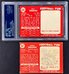 1958 Topps Football Complete Set (132) Incl. #62 Jim Brown Rookie Card