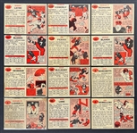 1957 Topps Football Near Set (132/154)