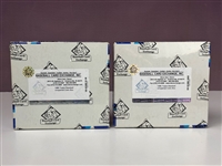 1986 Topps Baseball Unopened Cello Boxes (2) (BBCE Encapsulated)