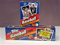 1993 Topps Baseball Factory Sealed Wax Box and Complete Set (2) 