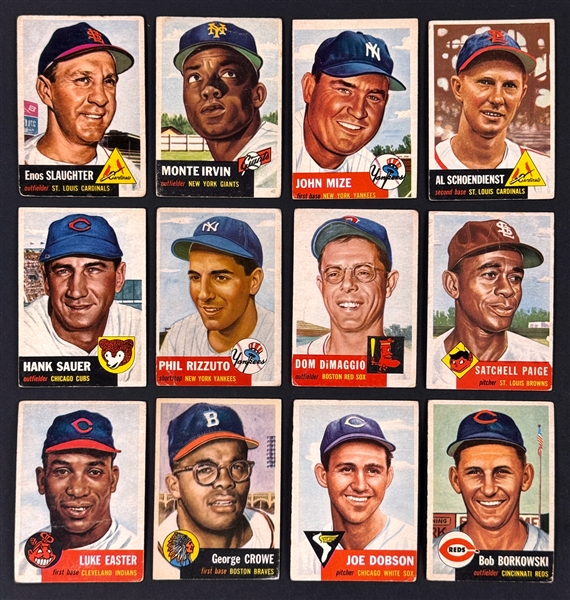 1953 Topps Baseball Collection (122 different)