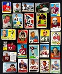 1948-1978 Topps, Bowman and Fleer Football Shoebox Collection (514)