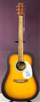 Eric Church Signed Fender Acoustic Guitar (PSA/DNA)