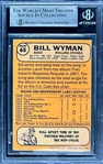 Bill Wyman (Rolling Stones) Signed Custom Card (Encapsulated Beckett Authentic)