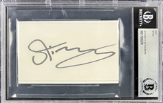 The Police Cut Signature Trio (3) (All Encapsulated Beckett Authentic)
