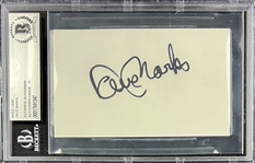 Beach Boys Cut Signature Collection (5) (All Encapsulated Beckett Authentic)