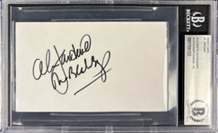 Beach Boys Cut Signature Collection (5) (All Encapsulated Beckett Authentic)