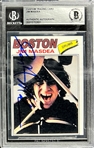 Boston Band Signed Collection (4) (All Encapsulated Beckett Authentic)