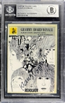 The Beatles - Related Autograph Pair (2) Klaus Voorman and Pete Best (Both Encapsulated Beckett Authentic)