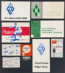 1958 Dodgers First Year in Los Angeles Collection (25 Pieces) Incl. First 7 Issues of <em>Line Drives</em> Newsletter