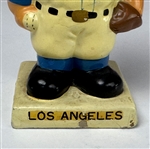 1961-63 Los Angeles Dodgers White Base Bobble Head Mascot