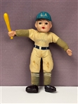 1950's L.A. Dodgers Toy Doll - an Intact Rarity