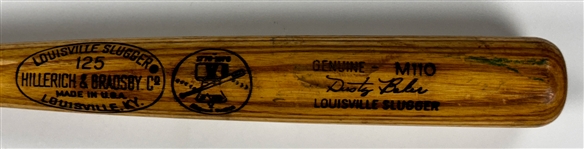 1976 Dusty Baker H&B Bicentennial Model M110 Game Used Bat