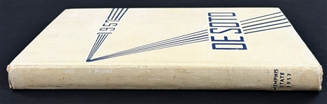 1957 DeSoto Memphis State Yearbook Featuring Elvis Presley, George Klein and Wink Martindale