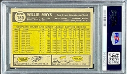 1961 Topps #150 Willie Mays - PSA NM 7(OC)