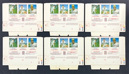1975 Hostess Robin Yount Rookie Card Complete Boxes (6) 