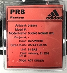 Nomar Garciapara Game-Issued Adidas Cleats