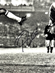 Pelé Signed 16x20 Photo of His Iconic Bicycle Kick! (PSA/DNA)