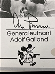 Adolf Galland (WWII German Flying Ace) Signed Biography <em>Fighter General</em> (PSA/DNA)