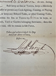 18th Century Mayor of New York Richard Varick Signed Document