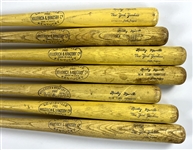 1960's Mickey Mantle New York Yankee Bat Day Bat Collection (7)
