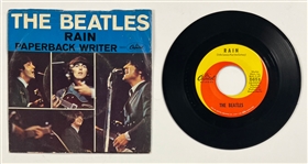 1965 Beatles Paperback Writer 45 RPM Single (5651) with Picture Sleeve