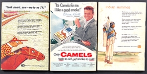 1950s Elvis Presley <em>TV Guide</em> Collection - All Three Issues with His First Appearances on <em>The Ed Sullivan Show</em>
