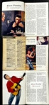 1950s Elvis Presley <em>TV Guide</em> Collection - All Three Issues with His First Appearances on <em>The Ed Sullivan Show</em>