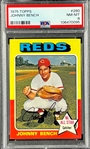 1975 Topps #260 Johnny Bench - PSA NM-MT 8