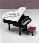 Alicia Keys Signed Grand Piano Miniature (JSA)