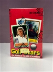 1981 Donruss Golf Unopened Wax Box - 36 Packs (BBCE Encapsulated)
