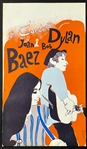 1965 Bob Dylan & Joan Baez Concert Handbill by Eric Von Schmidt (AOR-1.101)