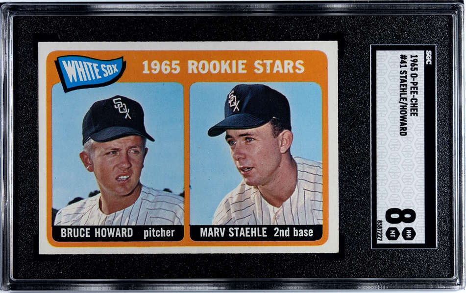 1965 O-Pee-Chee Baseball SGC NM-MT 8 Pair (2)