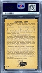 1963 Parkhurst #87 Jean Gauthier - PSA NM-MT 8