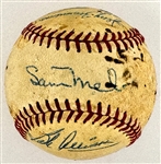 1963 Minnesota Twins Multi-Signed Baseball Incl. Harmon Killebrew, Tony Oliva and Others (Beckett Authentic) Mickey Harris Collection