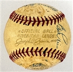 1963 Minnesota Twins Multi-Signed Baseball Incl. Harmon Killebrew, Tony Oliva and Others (Beckett Authentic) Mickey Harris Collection
