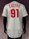 2010-2021 Juan Castro Philadelphia Phillies Game Used Jerseys (9)
